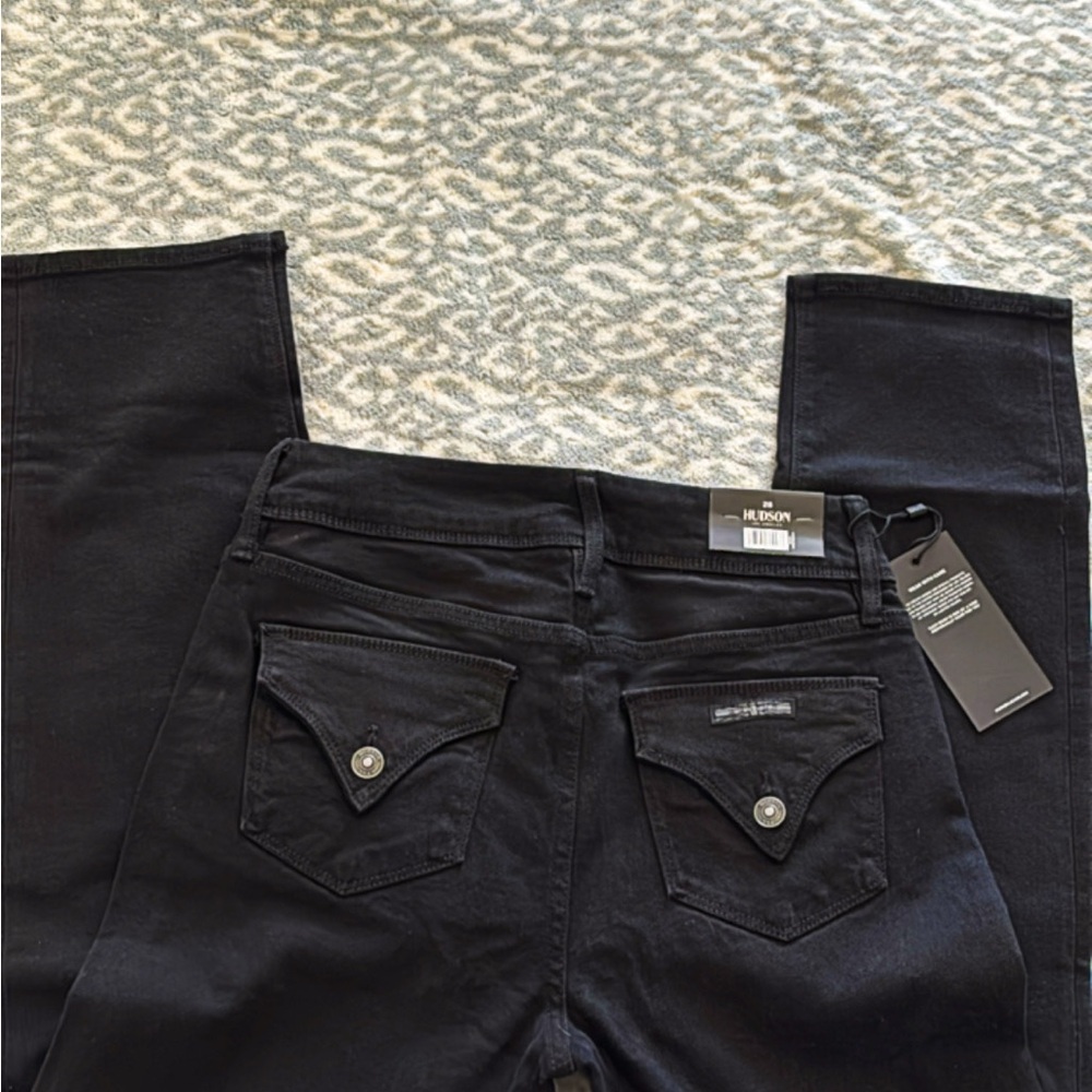 Hudson Black Skinny Jeans